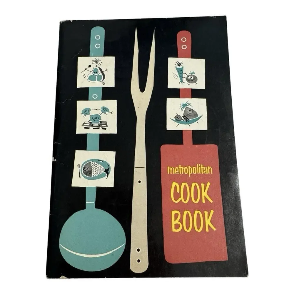 Vintage Cookbook Lot 4 Booklets 1950’s Recipes Dinner Dessert Cakes